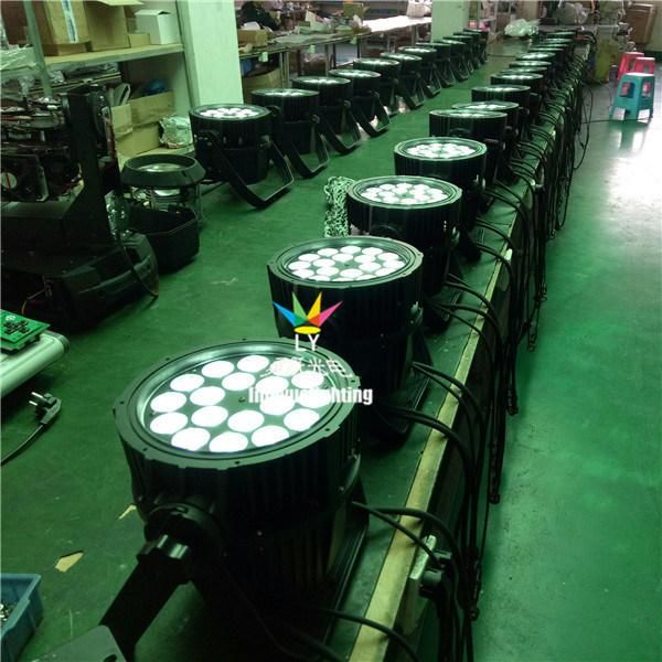 China 18X10W DMX512 Outdoor IP65 LED PAR Lights for Sale