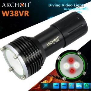 Archon W38vr Underwater Photographing Light Max 1400 Lumens Diving Video Light