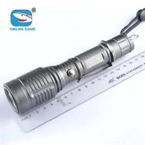 Adjust Focus Rechargeable Flashlight LED Torch