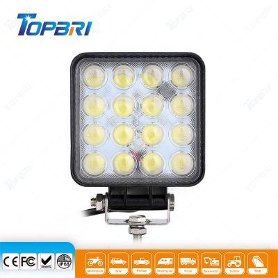 Offroad Auto Agriculture 12V Flood Beam LED Working Light 48W