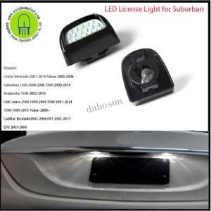 Dahosun LED License Lamp for Chevy Silverado Tahoe Suburban Avalanche Gmc Cadillac Escalade Esv Car License Light