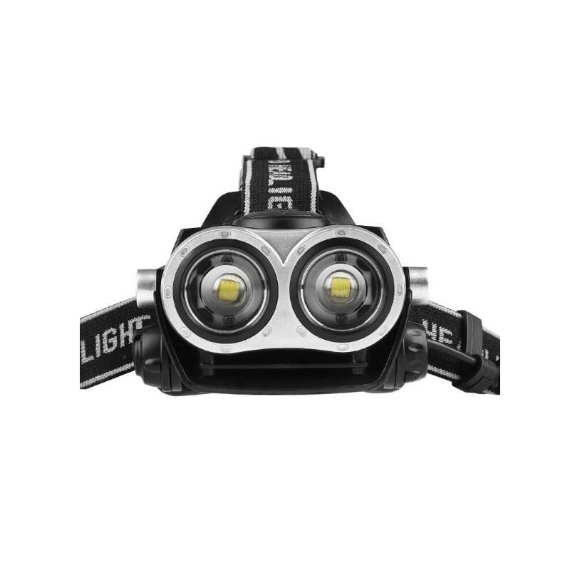 2t6 LED Strong Power 1600lm Zoomable LED Headlamp