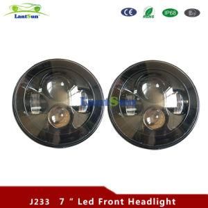 Jeep 7&quot; Black Daymaker Style LED Projection Headlight