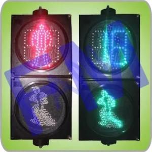 Dynamic LED Pedestrian Light with Countdown Timer (RX200-3-25-1D)
