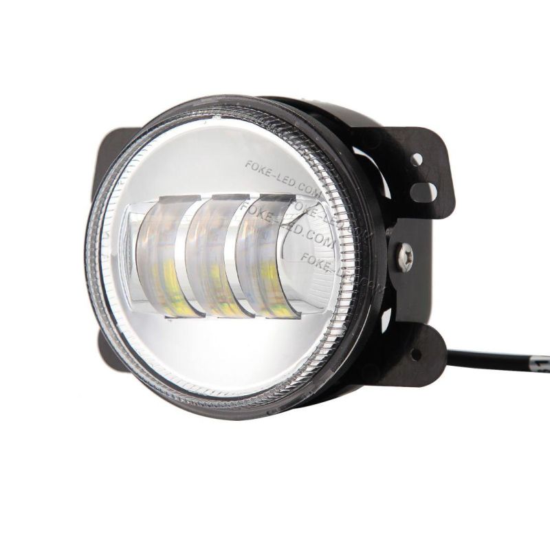 Round Flush Mount LED Headlight for Automotive Lighting Car Motorcycle