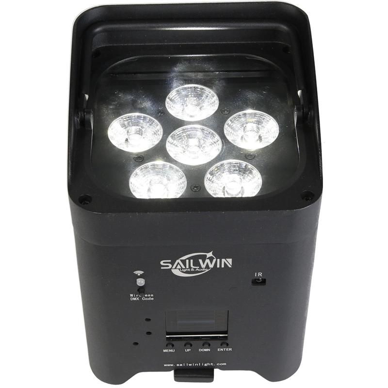 Spain Stock Free Tax LED Battery Powered Wireless LED PAR Light