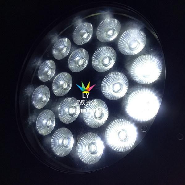 Outdoor DMX Lighting 18X18W 6in1 RGBWA UV LED Flat PAR