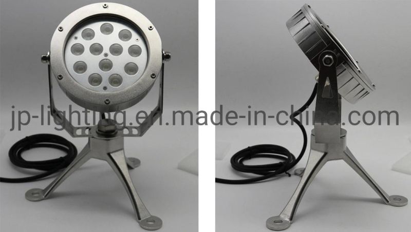 IP68 CE RoHS LED Pond Lights 12W 24VDC Submersible Lamp Underwater Aquarium Spotlight Landscape Lamp for Lawn Pool Fish Fountain