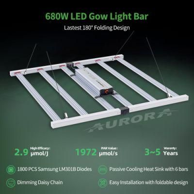 680W Plant Growth Grow Light Full Spectrum LED Grow Light Dimmable Horticulture Grow Lights