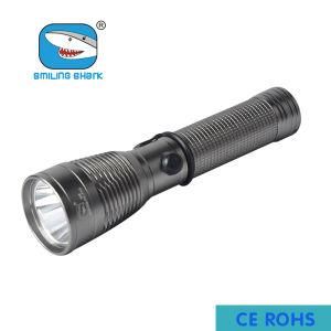 Rechargeable LED Flashlight Single Mode Spotlight Torch