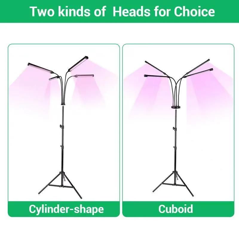 Tripod Stand Adjustable Height 24W 32W 60W Indoor Plants Family Grower Desk Light Wholesale Plant Desk Lamp LED Grow Light