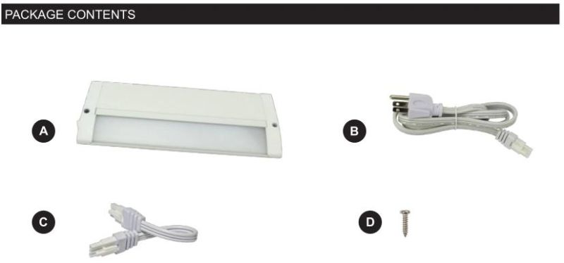 Under Cabinet LED Lamp for Furniture/Wardrobe/Counter