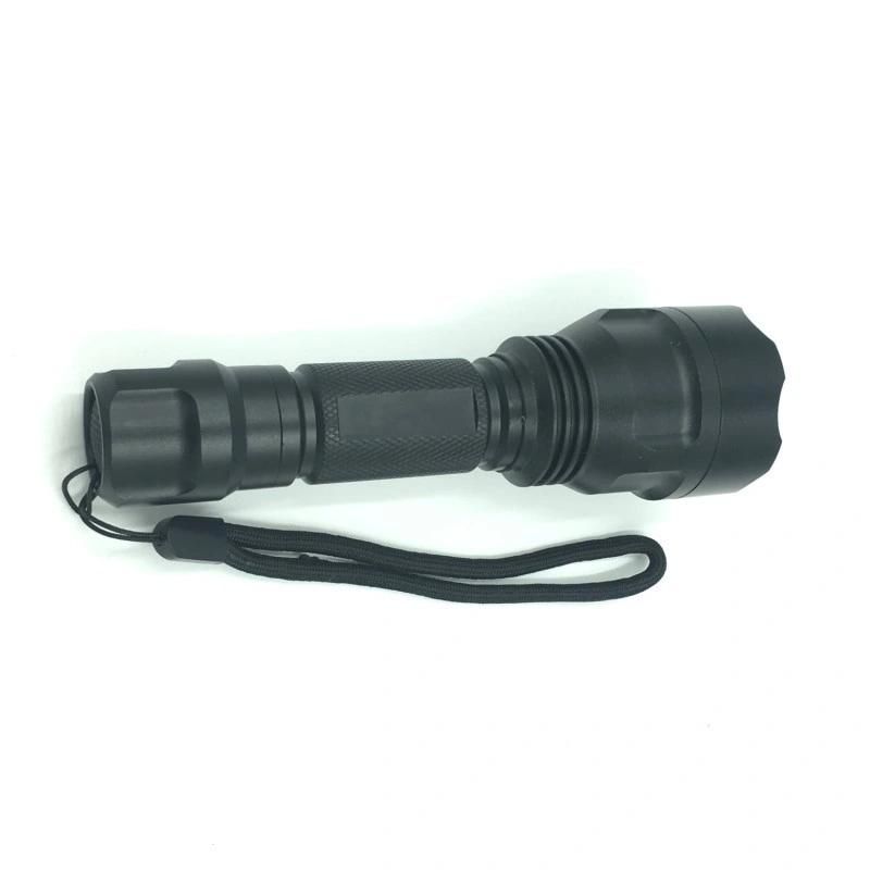 LED Waterproof Rechargeable Aluminum Torch C8 T6 Tactical Flashlight