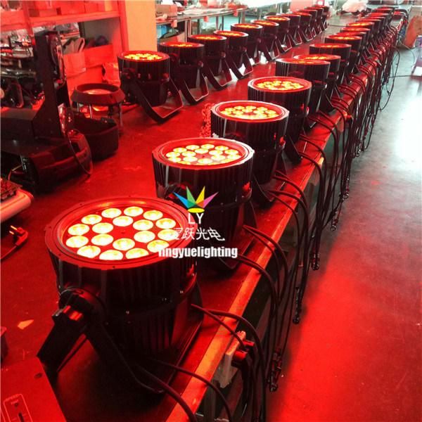 China 18X10W DMX512 Outdoor IP65 LED PAR Lights for Sale