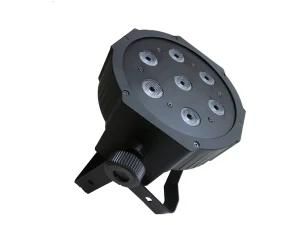 Mini 7*10W Flat 4 in 1 RGBW LED PAR Light (HC-039A)