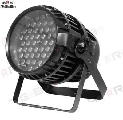 54LEDs 3W RGBW Outdoor Focus Die-Cast Aluminum PAR Light