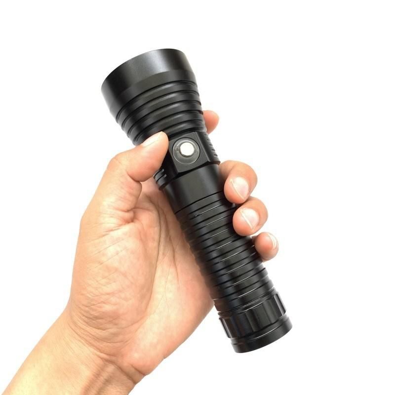 Professional Scuba Diving Torch Light Ipx8 Waterproof Underwater 60m Aluminum Alloy LED Diving Flashlights