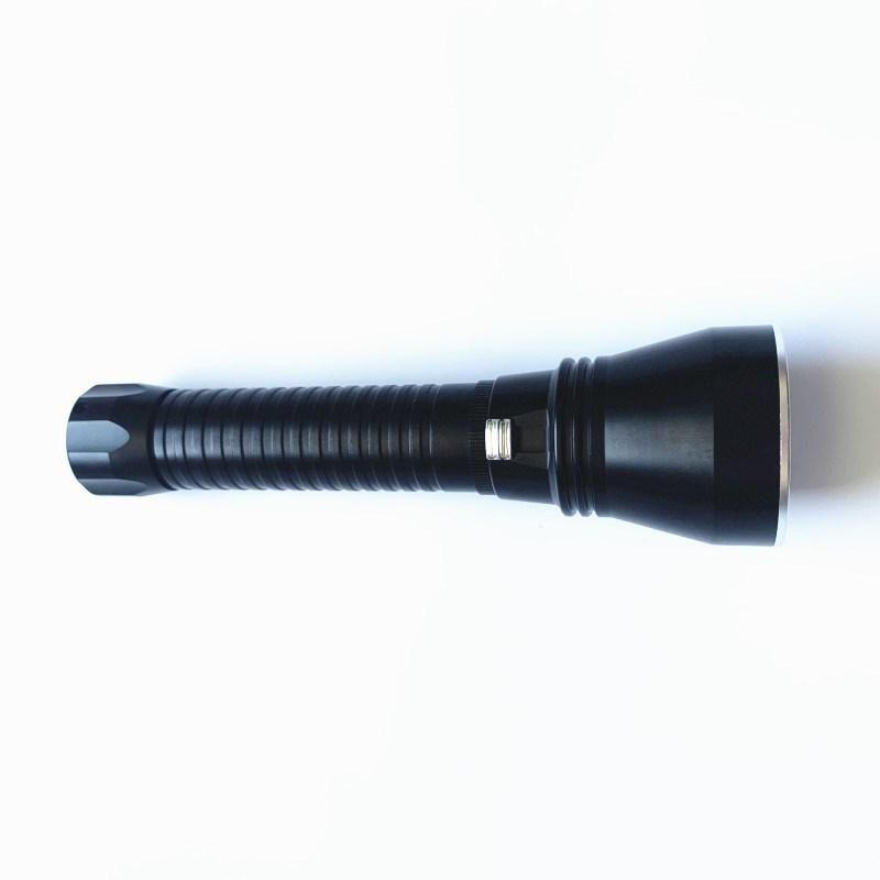 Strong Light Xhp70 Aluminum Alloy Yellow Light Diving Flashlight