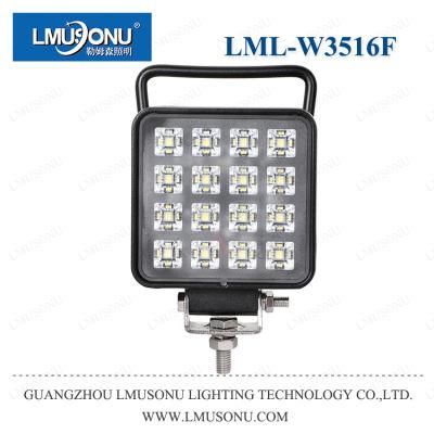 Lmusonu New 3516f 24W Square 3.5 Inch Portable LED Work Light Lamp EMC with Original Osram with Switch