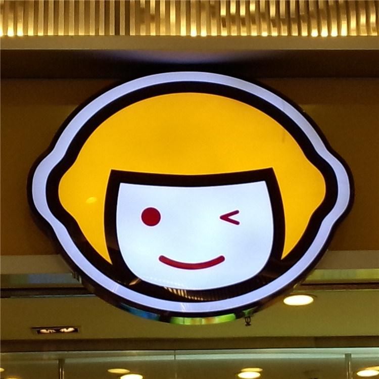 Vacuum Formed Advertising Lighting LED Sign Board