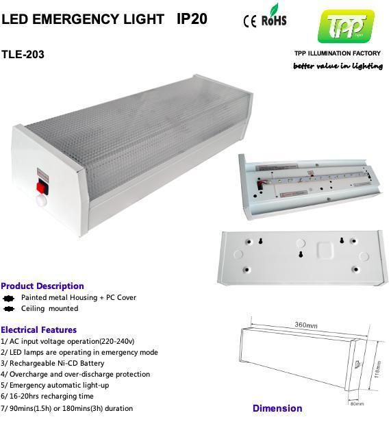 Good Quality OEM Emergency Lighting Fittings