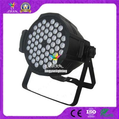 Stage Professional 54X3w RGBW DMX LED PAR Lamp