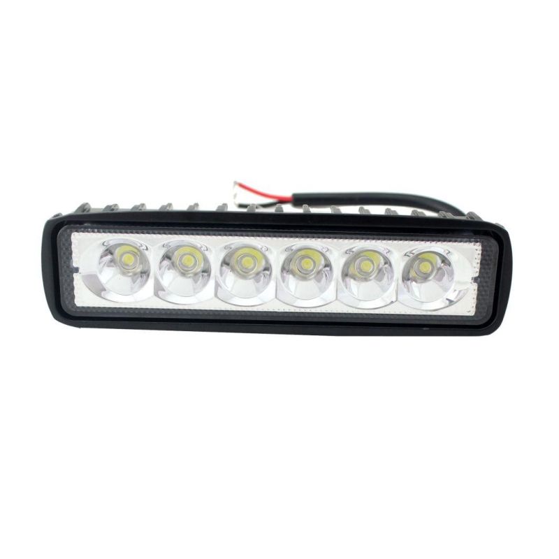 18W 6 Inch LED Auto Daylight Lamps Spotlight for Car ATV Vehicles 12V LED Work Light Bar