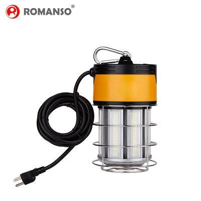 Romanso Hot Selling Dlc 60W 100W 150W IP65 Waterproof 5 Years Warranty LED Temporary Work Lights