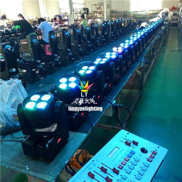 Compact Fixture 4X12W Mini LED Moving Head Light