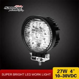 9PCS 3W High Intensity Round Style LED Work Lamps 27W