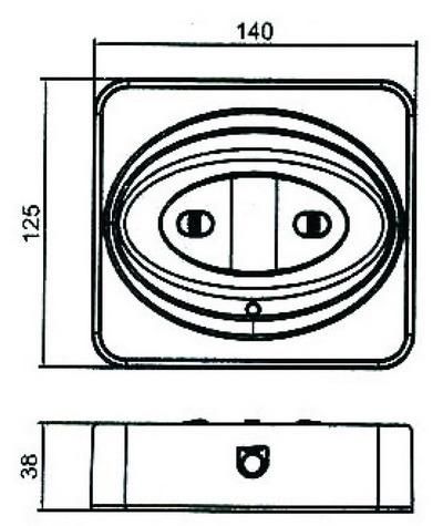 CB/Ce Approved LED Emergency Light, LED Backup Light, LED Emergency Surface Light