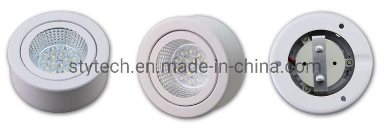 1W Surface Mounted AC Powered LED Cabinet/Furniture/Wardrobe/Showcase Lighting