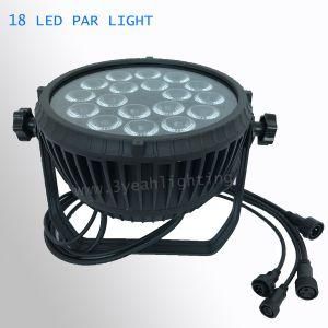 18X18W RGBWA UV LED PAR for Outdoor