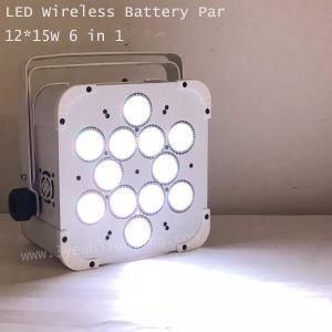 Battery Wireless Control 12*15W LED Flat PAR Light