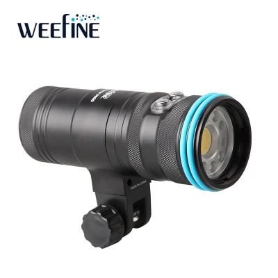 High-Quality COB LED Light Source Wide Angle Lighting Area Underwater Flashlight Lamp with Long Run Time