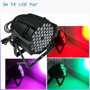 RGBW Color 54 3watts LED Indoor PAR Light