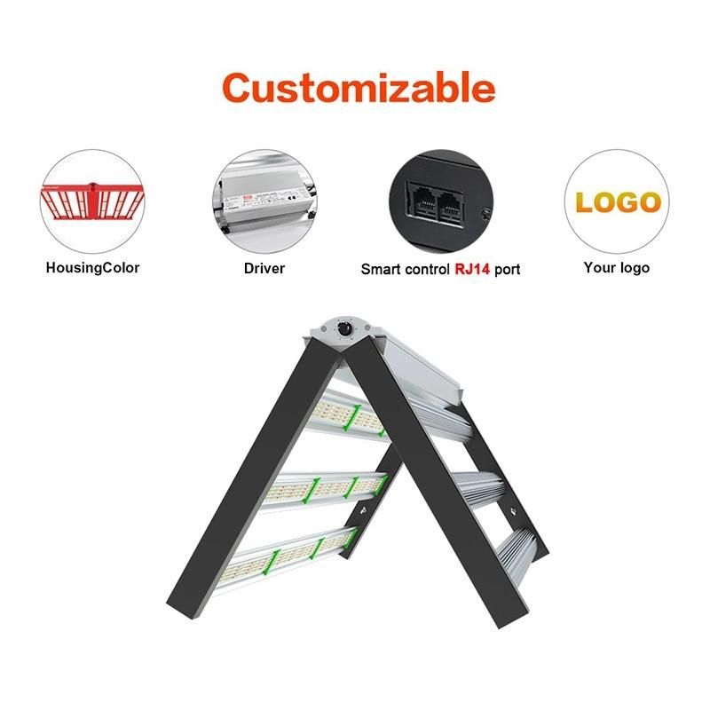 Greenhouse Grow Lights 660W Full Spectrum White Color IP65 for Farm Vegetables