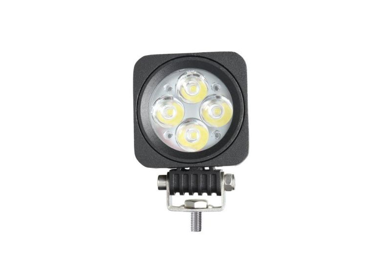 High Quality 12W 12V/24V Spot/Flood Epistar lamp De Travail for Offroad 4X4 Boat Forklift Atvs