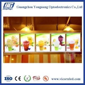HOT: Menu restaurant LED display board; LED Light Box