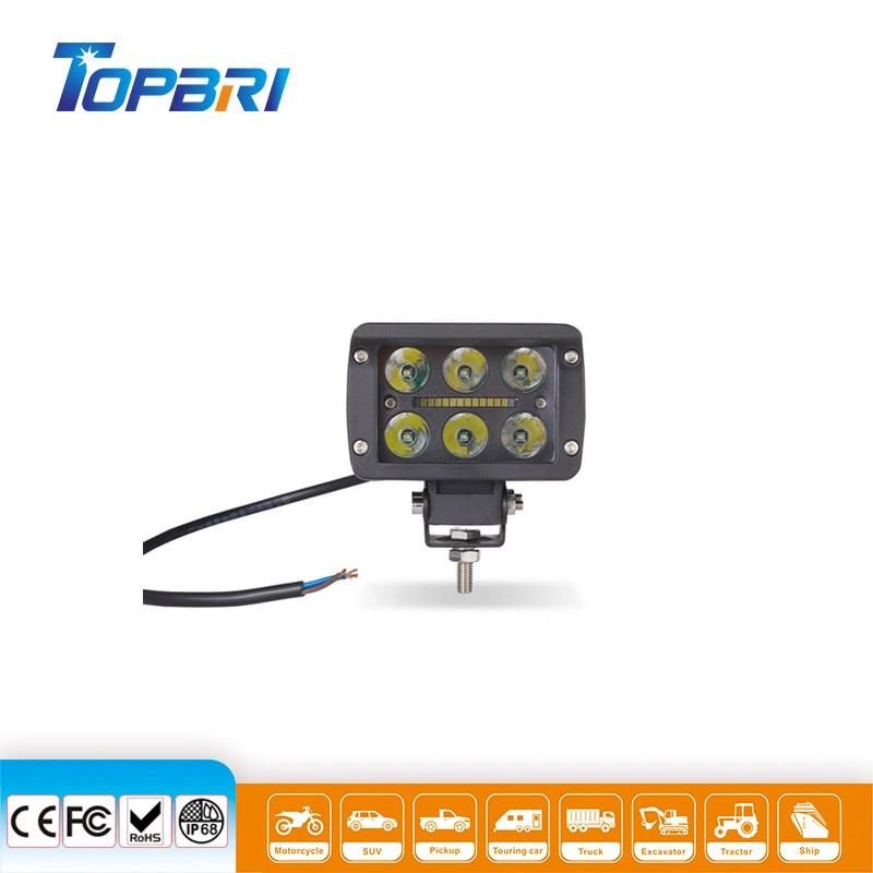 Waterproof 24V 4inch 30W LED Work Light Lamps for Car Offroad Excavator