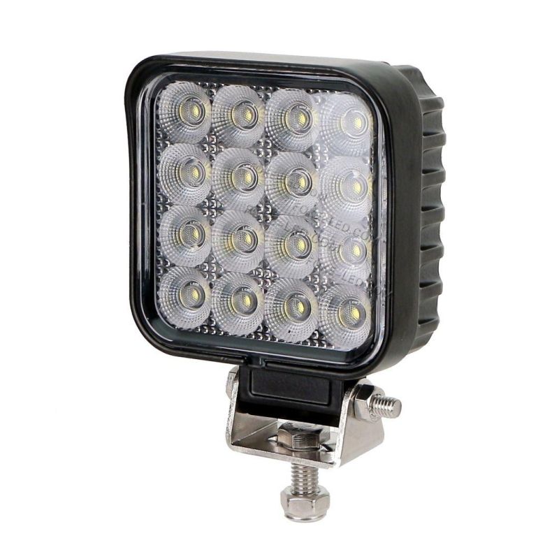 New Updated 3.3 Inch 48W Square Flood/Spot LED Auto Working Light