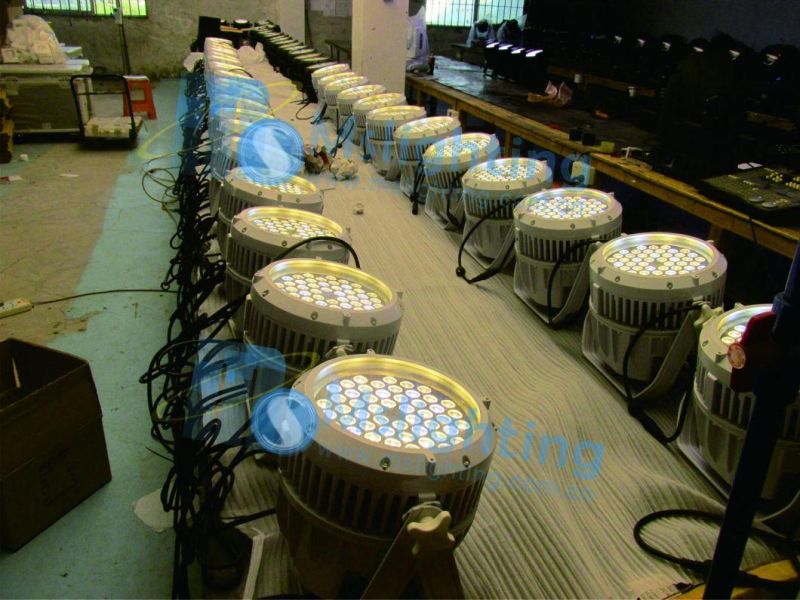 54*3W DMX 512 Waterproof LED PAR Light