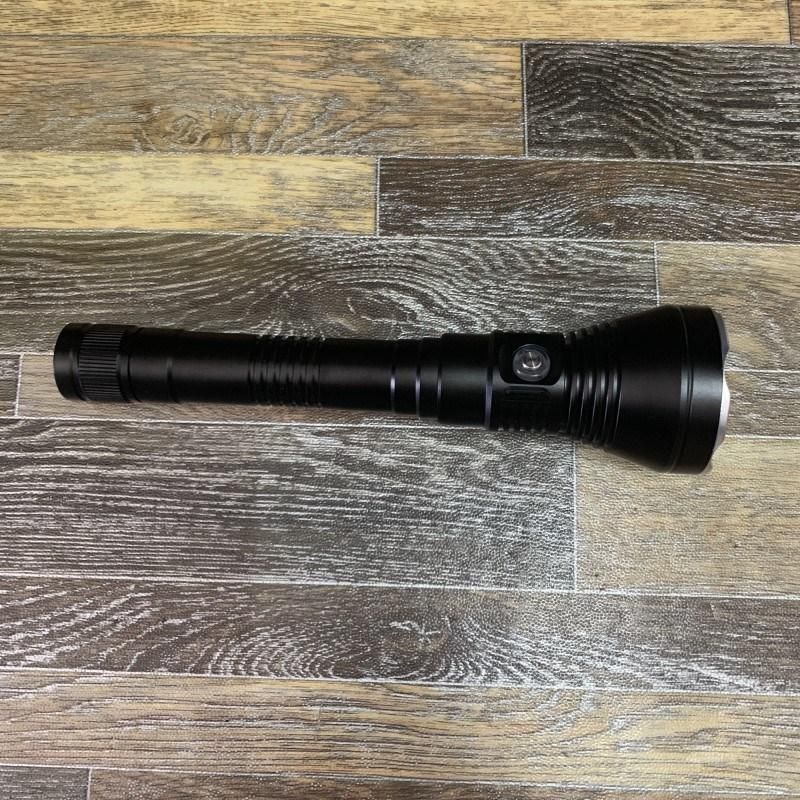 Waterproof Aluminium Casing High Power LED Flashlight for Diving Torch