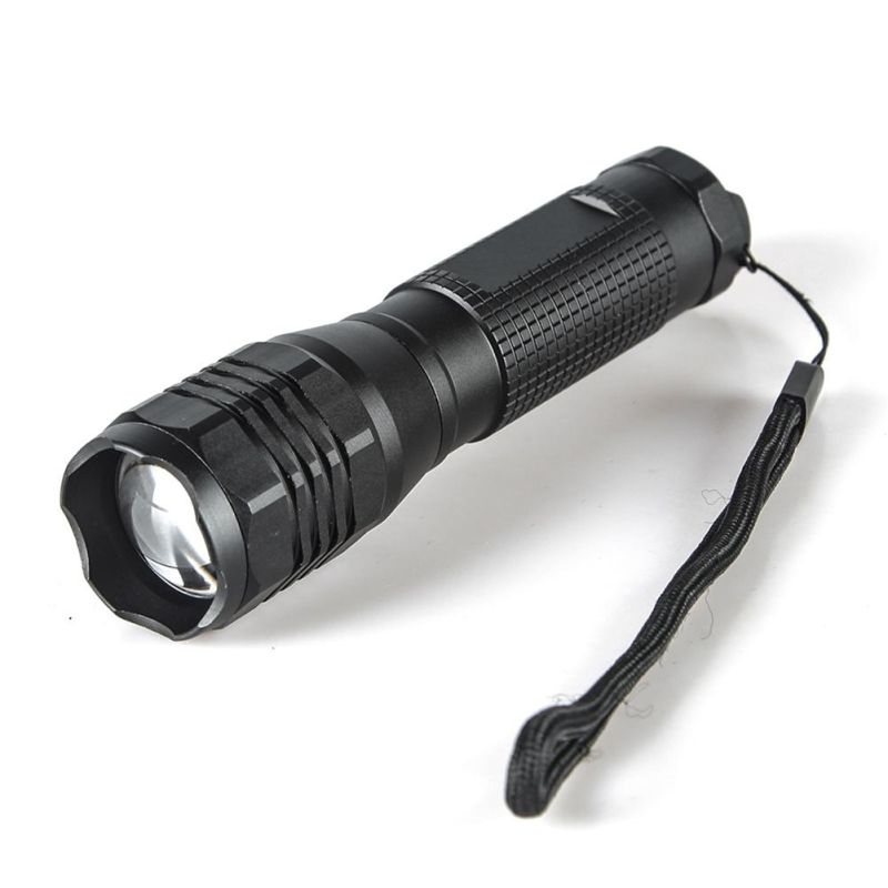 Yichen Zoomable 300 Lumen Tactical Flashlight with T6 LED Bulb