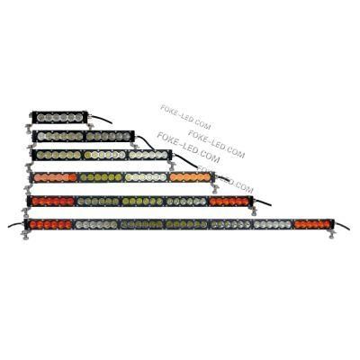 New Single Row LED Bar 30W-240W Black Ground Offroad Light Bar 4X4 SUV Auxiliary Driving Light