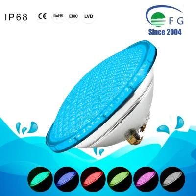 IP68 AC12V PAR56 Thicker Glass 35W 441PC 2835SMD RGB Switch Controlled LED Underwater Swimming Pool Lighting