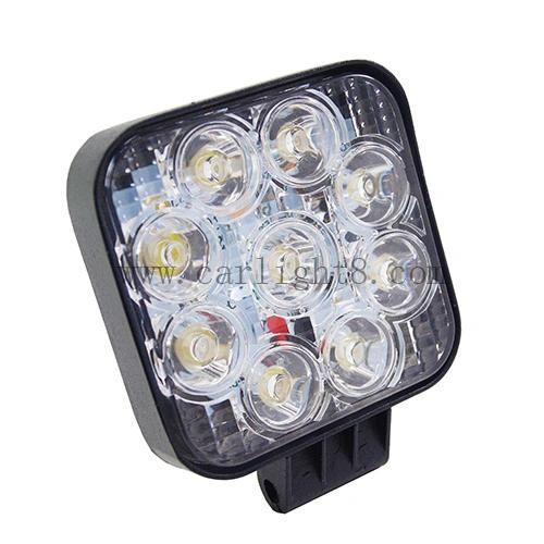 27W Spot Flood Beam LED Driving Light for Truck Jeep SUV Bus Trailer