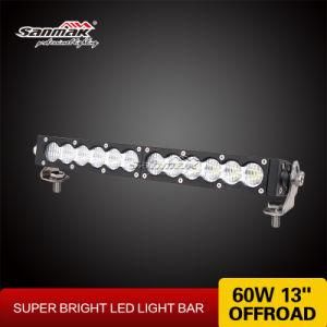 13&prime;&prime;60W High Quality off Road LED Light Bar for Cars