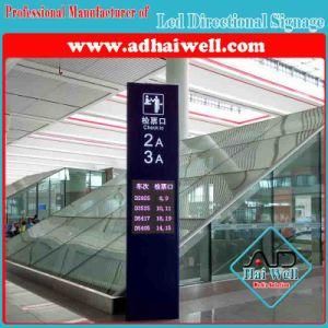 Airport Flight Information Display Signage Holder