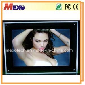 Table-Putting High Transparent Photo Frame LED Acrylic Light Box